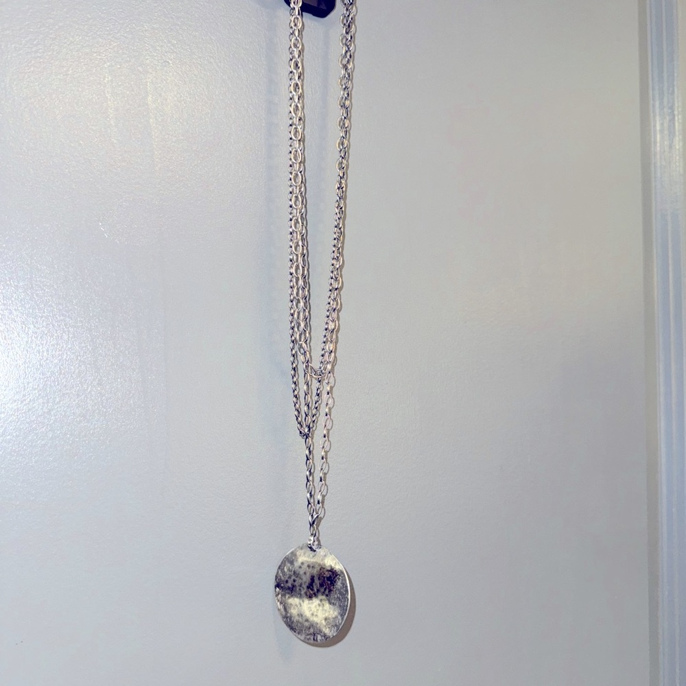 STERLING SILVER. Silpada - layered chain link style necklace